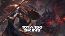 101 A 150 SKINS ┃ CONTA NFA LEAGUE OF LEGENDS